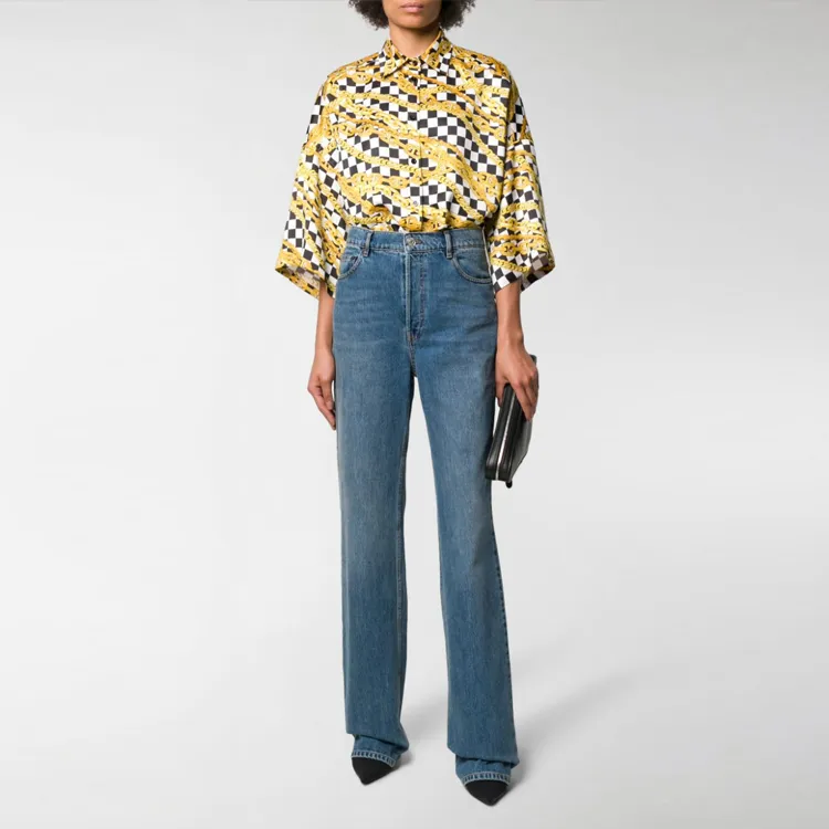 Balenciaga Jeans Women's Blue-2