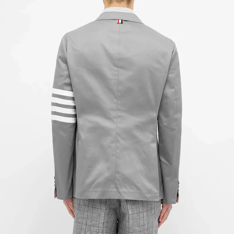 THOM BROWNE 4-Bar Stripe Single-Breasted Blazer-3