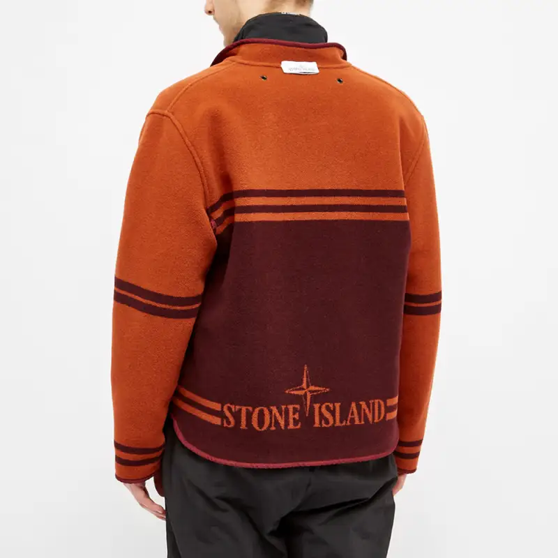 STONE ISLAND Parka Coats Unisex Orange-7