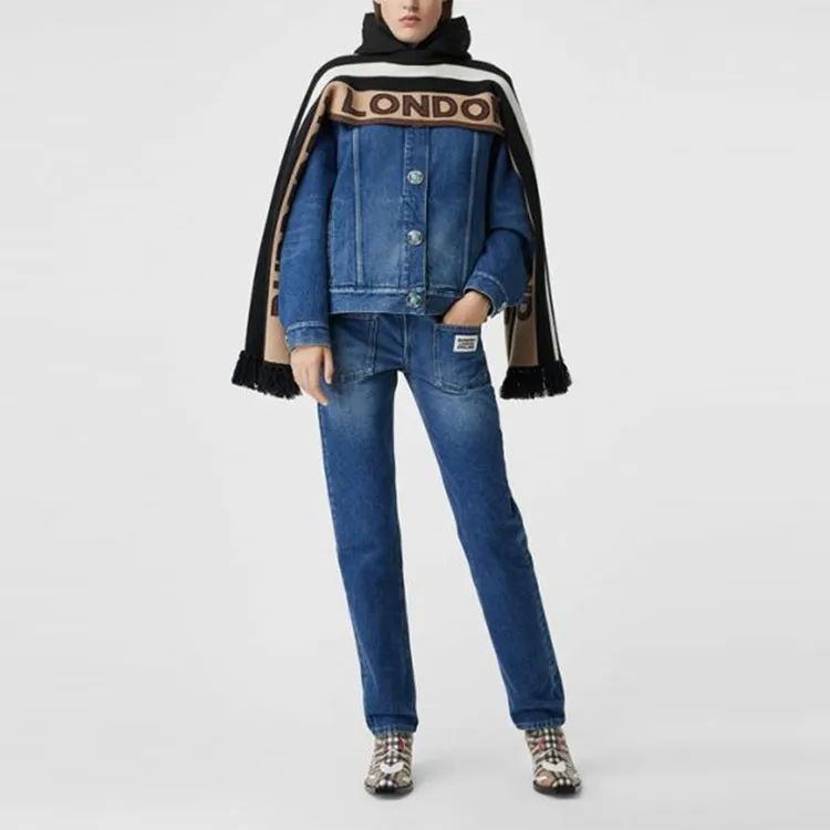 Burberry Jeans Women's Blue-2