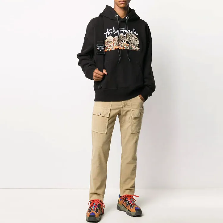 PALM ANGELS Desert Skull Hoodie-1