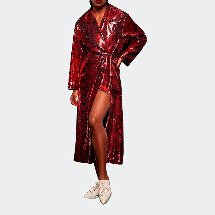 Adidas Ivy Park Sequined Duster Red/Black-2