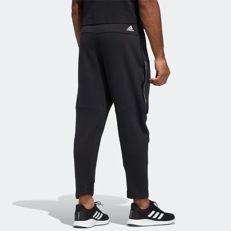 Adidas Knitted Sweatpants Men Black-1