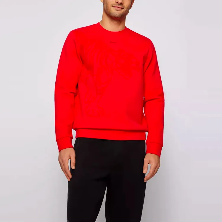 HUGO BOSS Sweatshirts Men Red-1