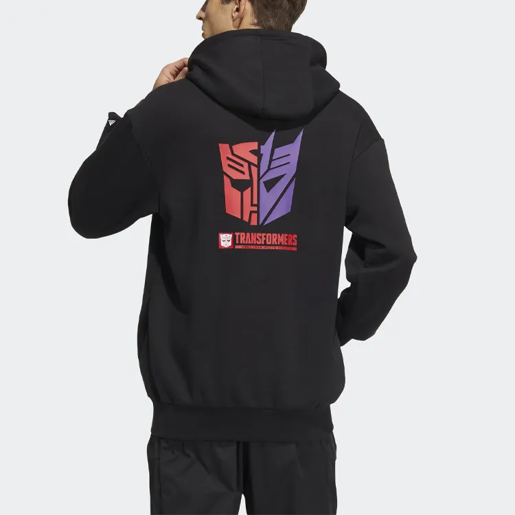 Adidas X Transformers Co branded Series Sweatshirts Men Black-2