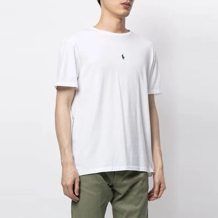 Polo Ralph Lauren Logo Embroidered Crewneck T Shirt-3