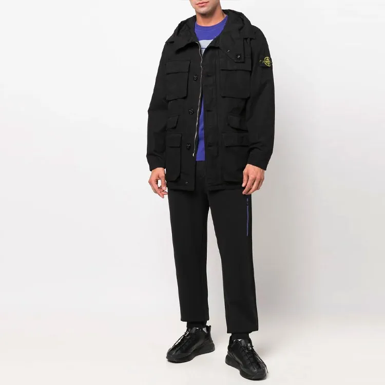 STONE ISLAND Knitted Sweatpants Men Black-2