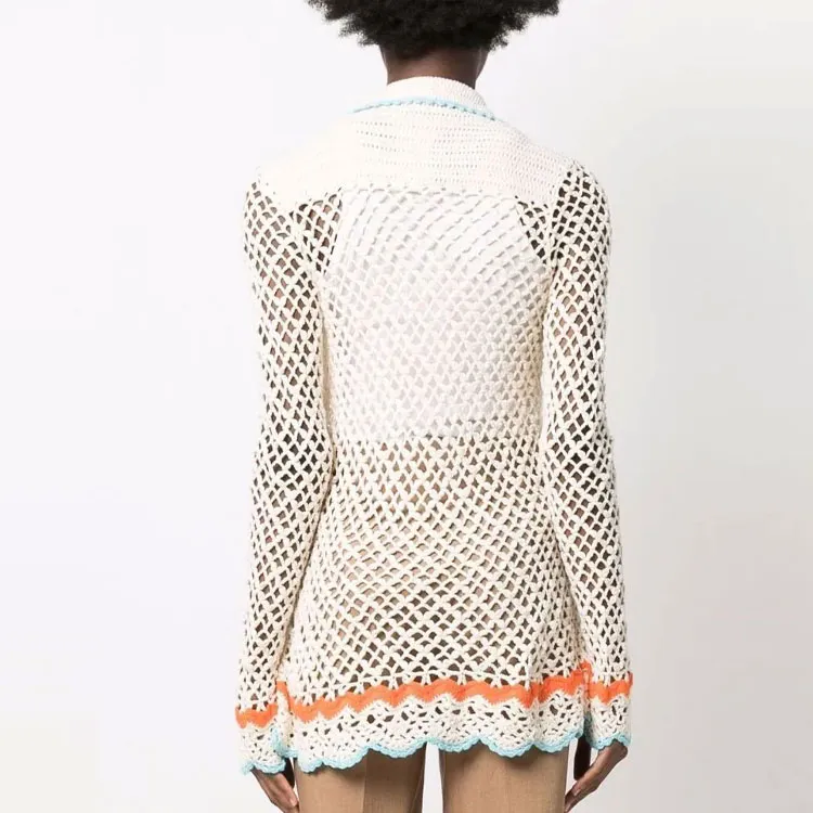 SportMa Fitted Knitwear Women's White-4