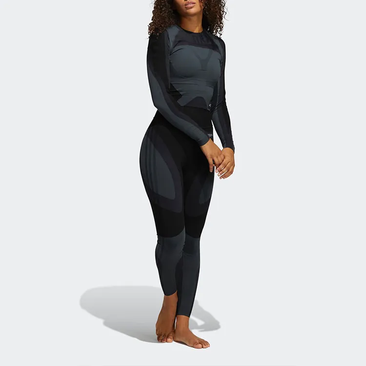 Adidas Originals Pharrell Williams 18GG Women's Base Tights Black-2