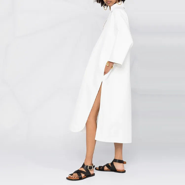 Valentino Short-Sleeved Dresses Women's White-1