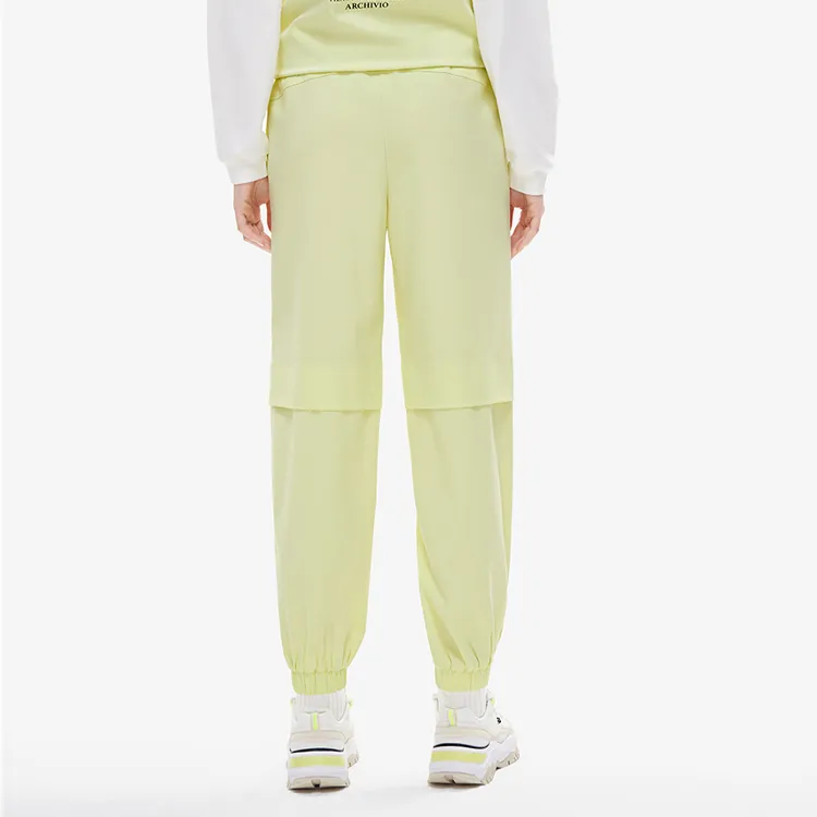 FILA Casual Pants Women's Cyan Yellow-2