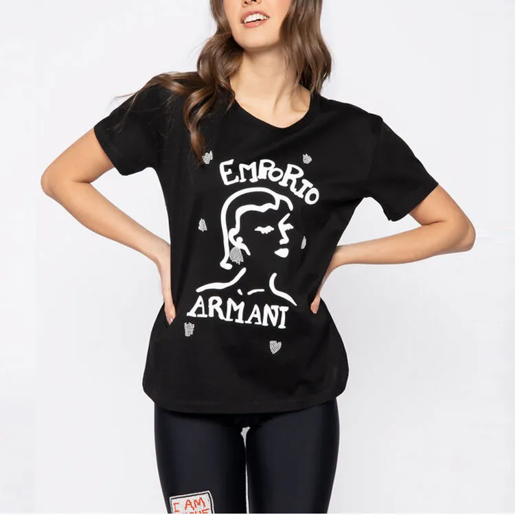 EMPORIO ARMANI T Shirt Women's Black-1
