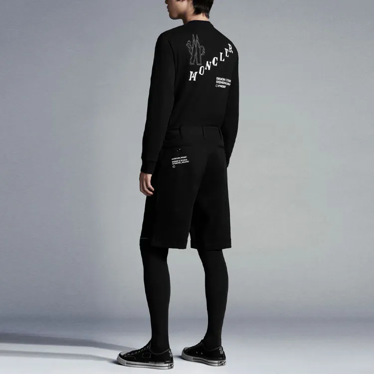 Moncler FW21 Casual Shorts Men Black-2