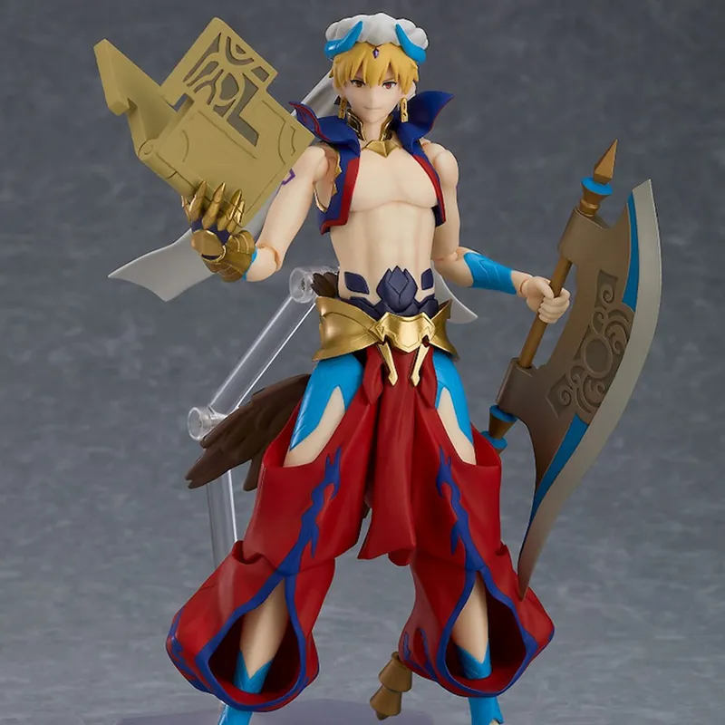 MAX Factory Figma#468 FGO Gilgamesh Caster Action Figures 16cm-1