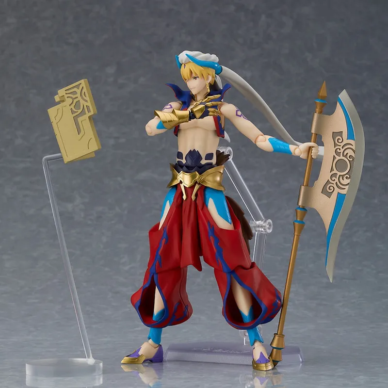 MAX Factory Figma#468 FGO Gilgamesh Caster Action Figures 16cm-2