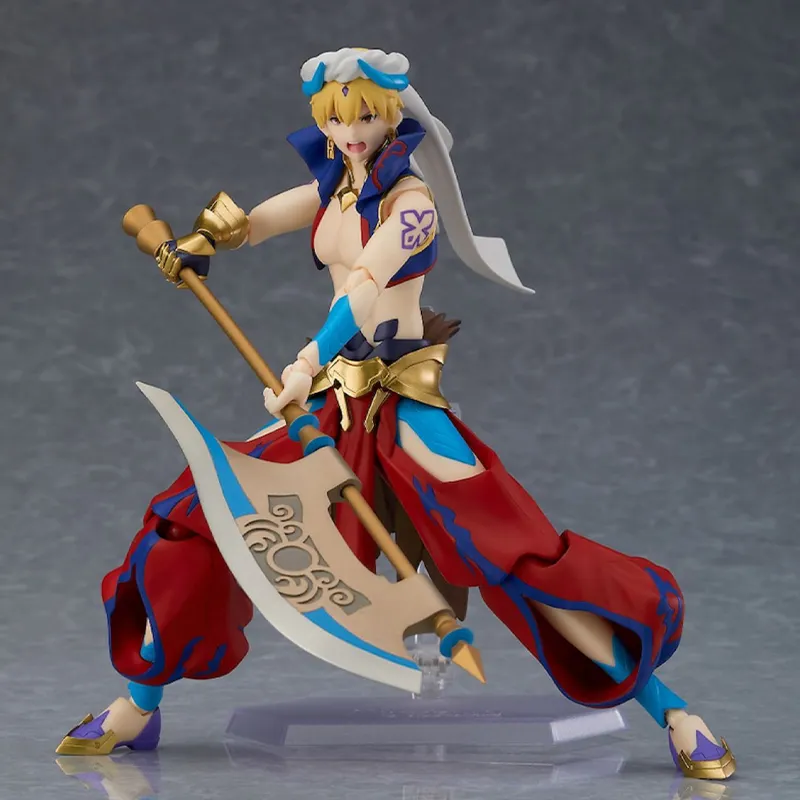 MAX Factory Figma#468 FGO Gilgamesh Caster Action Figures 16cm-3