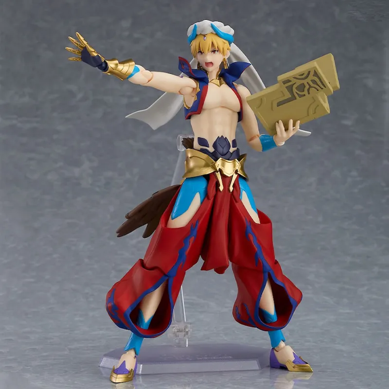 MAX Factory Figma#468 FGO Gilgamesh Caster Action Figures 16cm-4