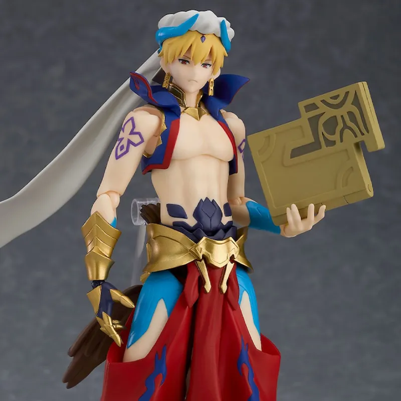 MAX Factory Figma#468 FGO Gilgamesh Caster Action Figures 16cm-6