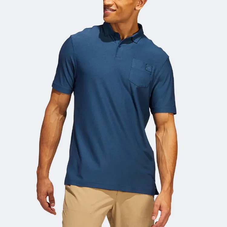 Adidas Polo Shirts Men Navy Blue-1