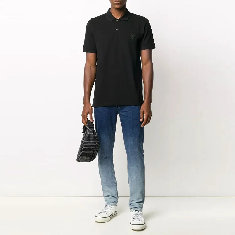 Alexander McQueen Polo Shirts Men Black-1