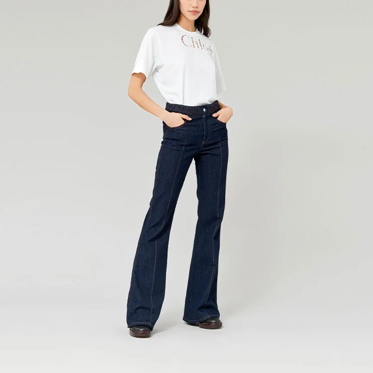 Chloé Jeans Women's Marine Blue-2
