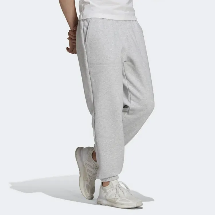 Adidas Knitted Sweatpants Men's Gray-3