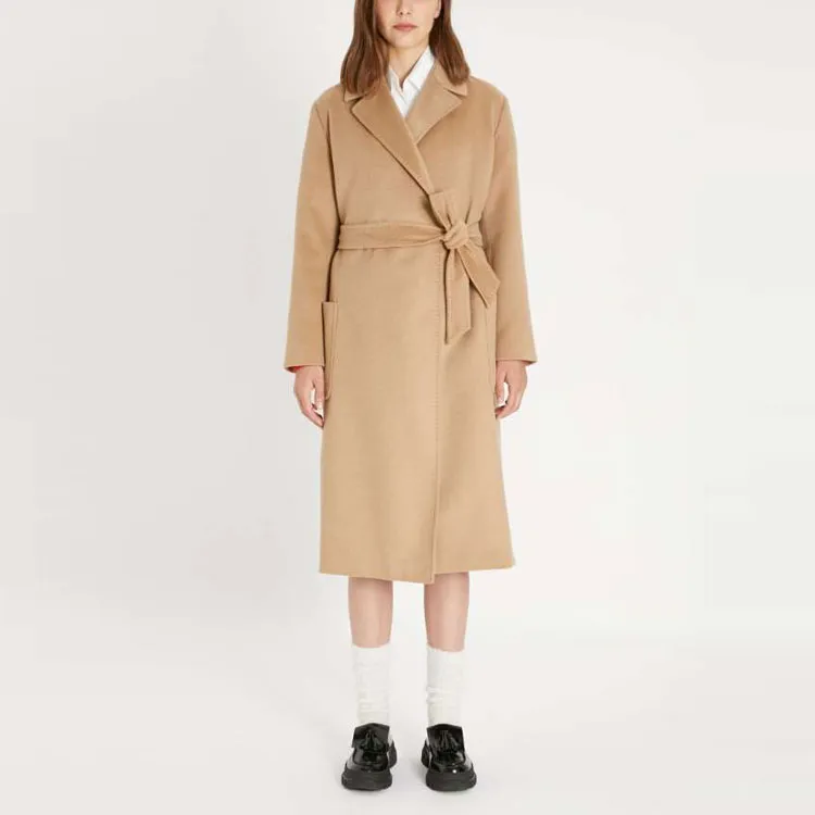 WEEKEND MaxMara Velvet Jackets Women's Camel-1
