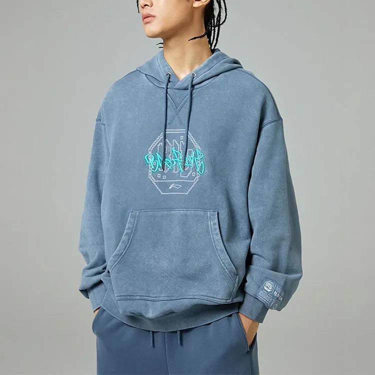LiNing Sweatshirt Unisex Slate Blue-2