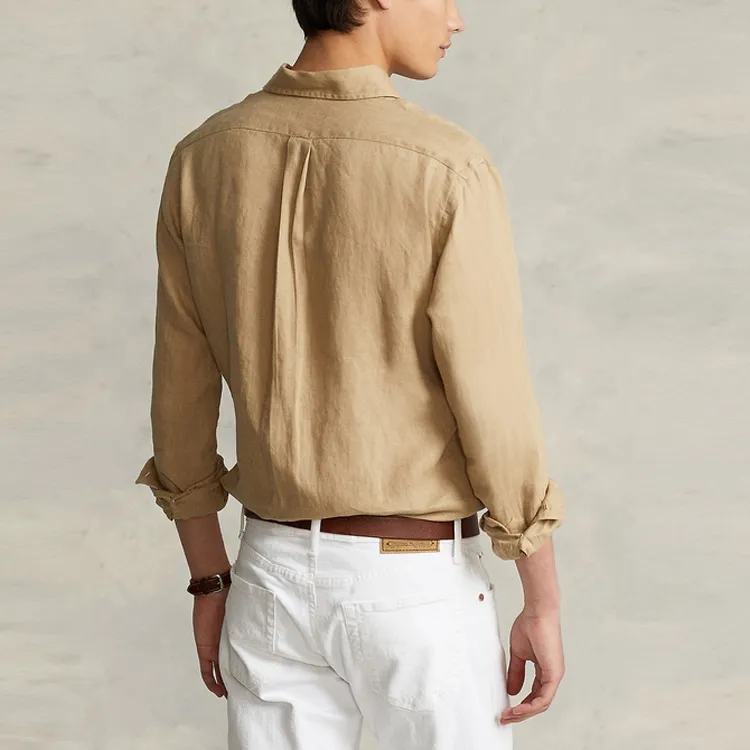 Polo Ralph Lauren SS23 Shirt Men's Khaki-3