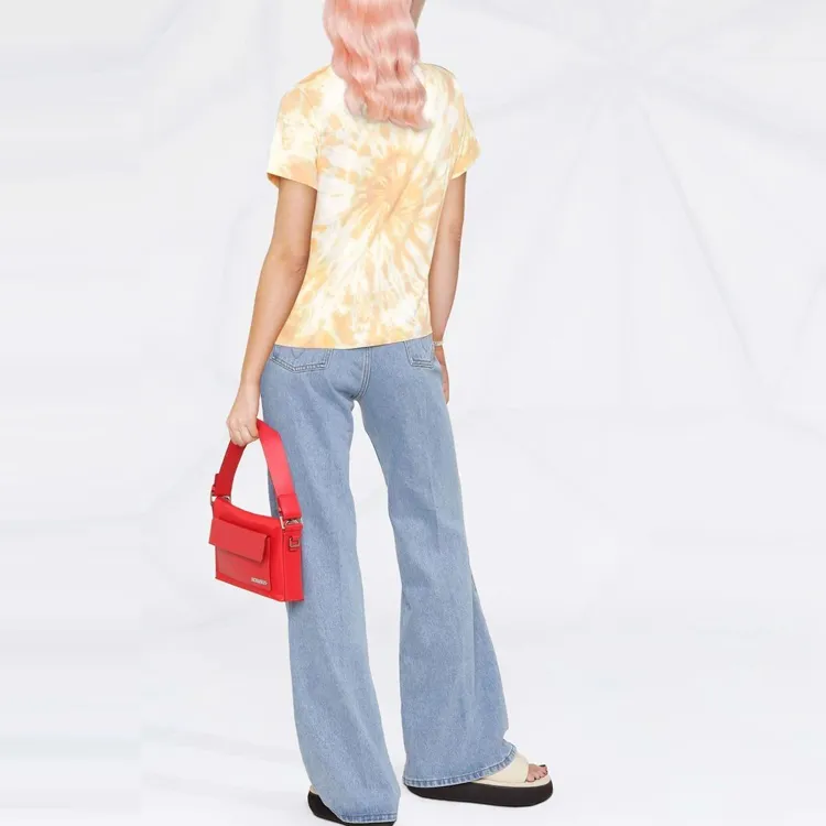 KENZO Logo print Tie dye T shirt-2