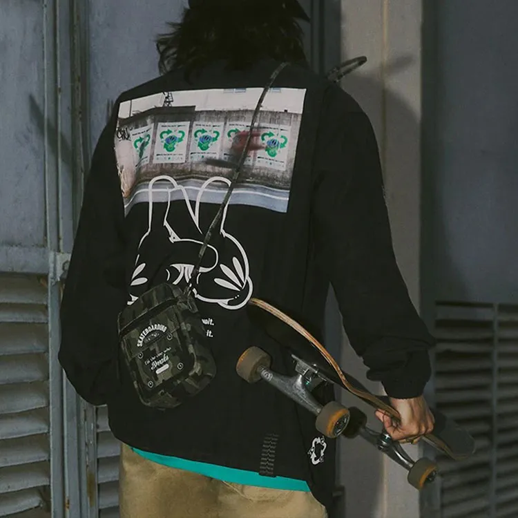 LINING Skateboard Jackets Men Black-3
