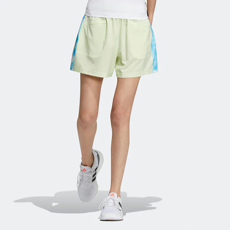 Adidas Casual Shorts Women's Lime Green-2