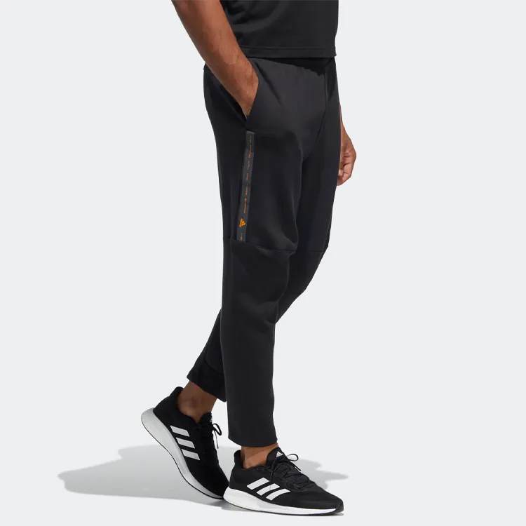 Adidas Knitted Sweatpants Men Black-3