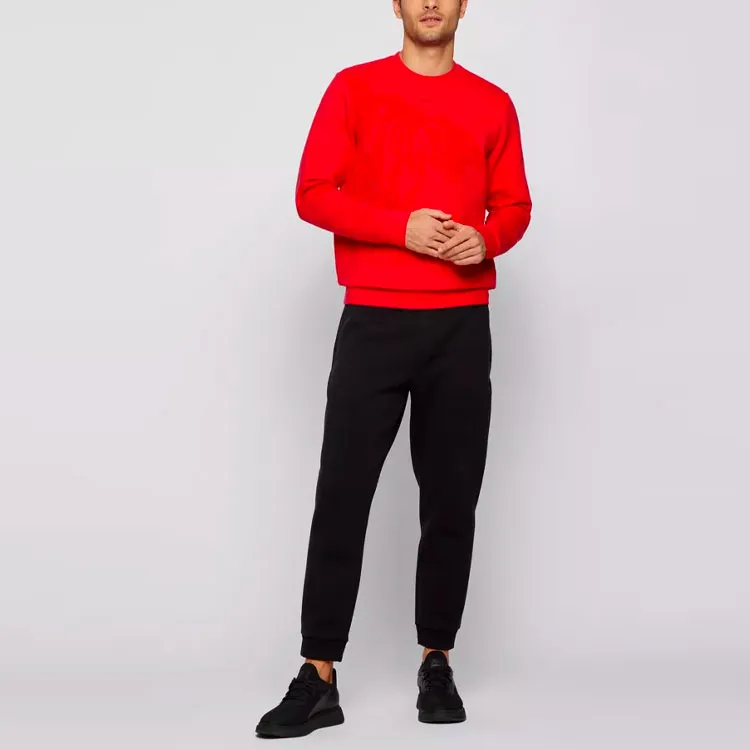 HUGO BOSS Sweatshirts Men Red-3