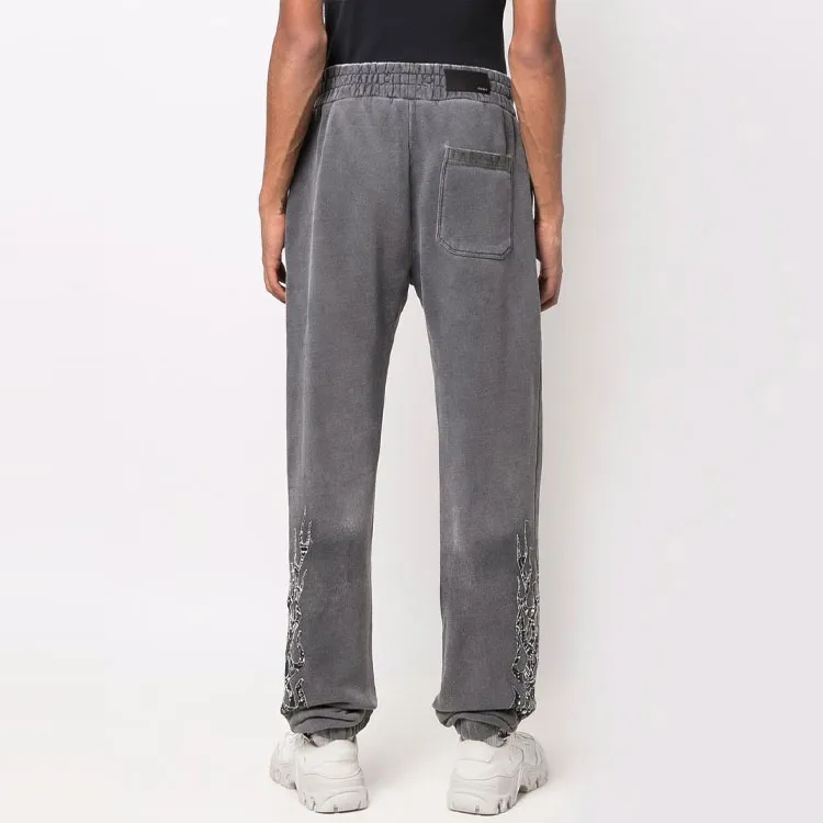 AMIRI Knitted Sweatpants Men Gray-3