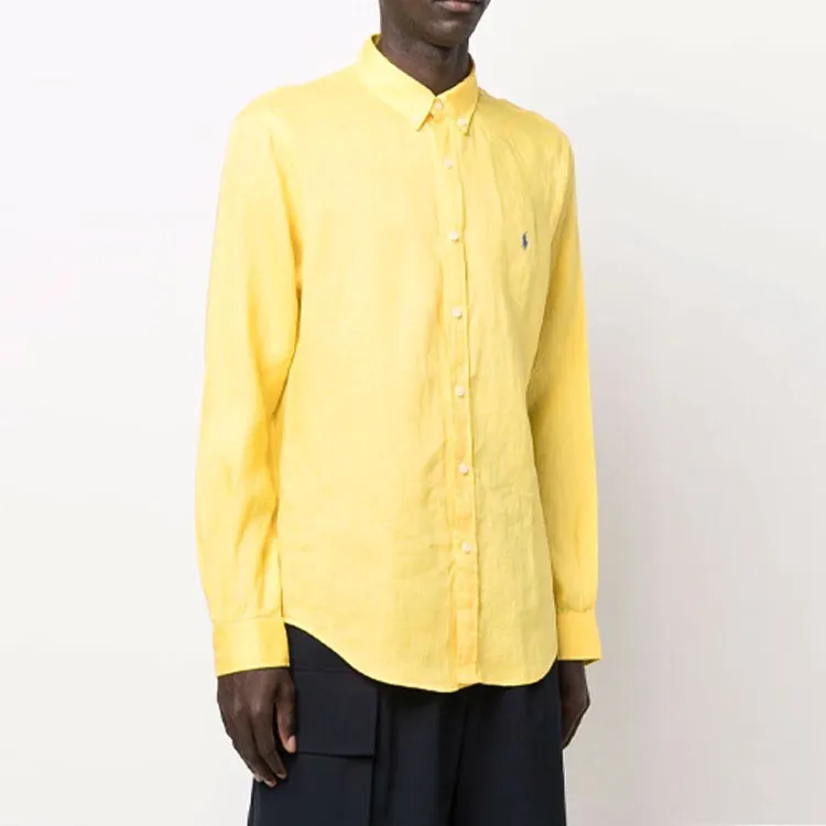Polo Ralph Lauren Shirt Men's Yellow-3