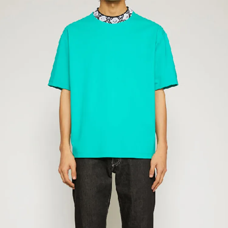Acne Studios T Shirts Unisex Jade Green-2