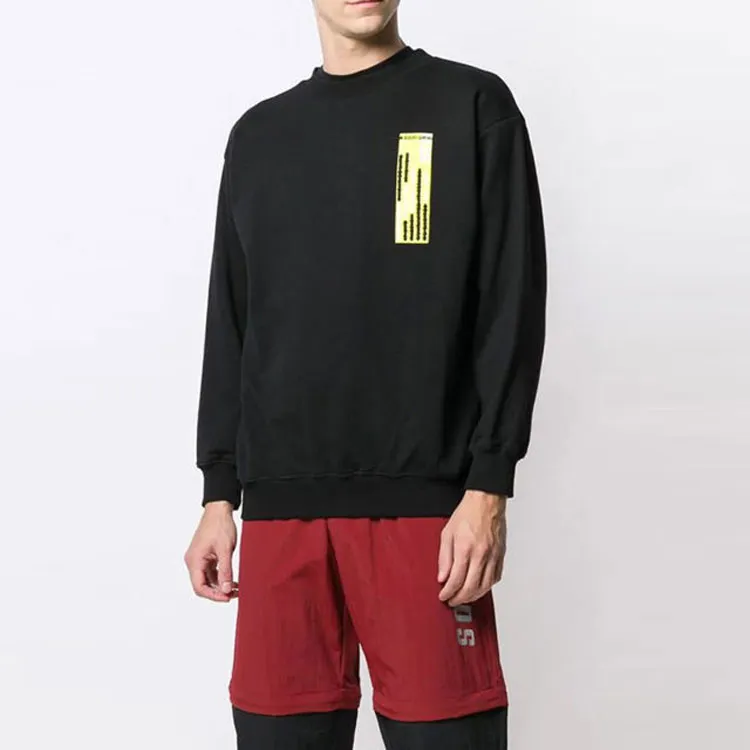 GCDS Sweatshirts Men Black-4