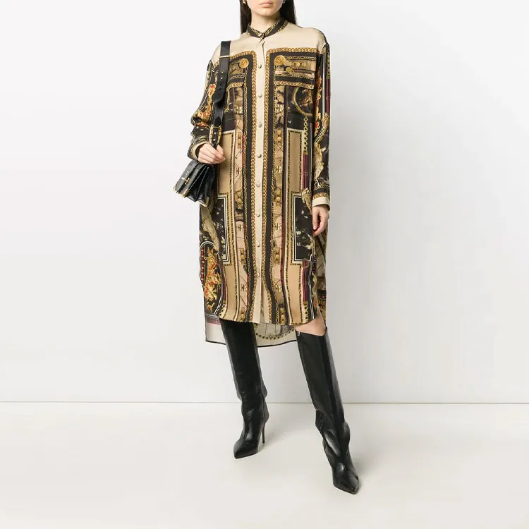 BALMAIN Long-Sleeved Dresses Women's Multicolor-1