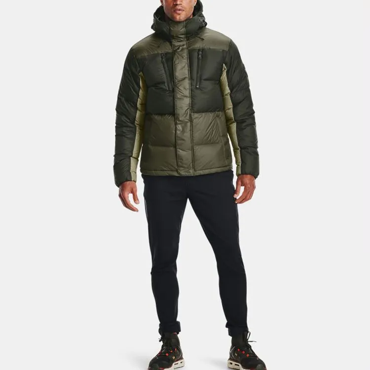 Under Armour ColdGear Down Jackets Men Green-2