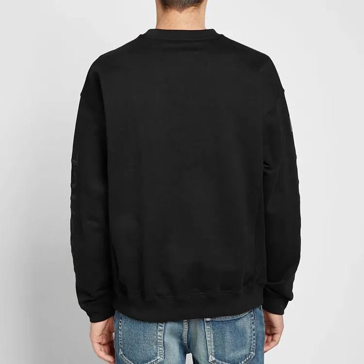 VERSACE Sweatshirts Men Black-4