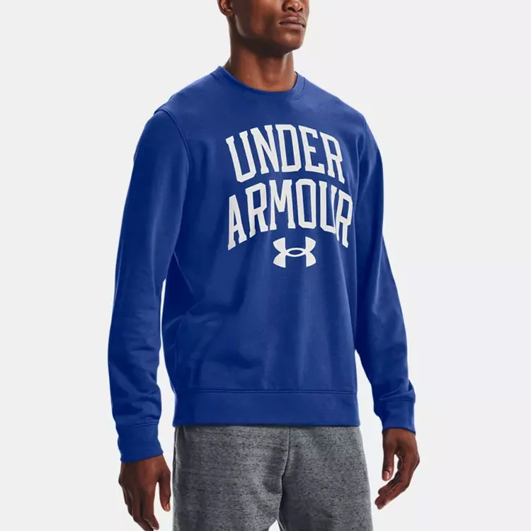 Under Armour Sweatshirt Men's Tech Blue-3