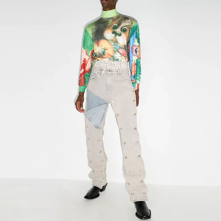 Y/Project Jeans Men Blue-1