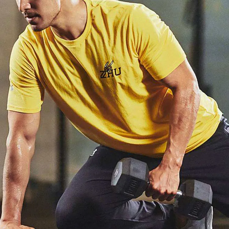 Under Armour T Shirt Men's Yellow-4