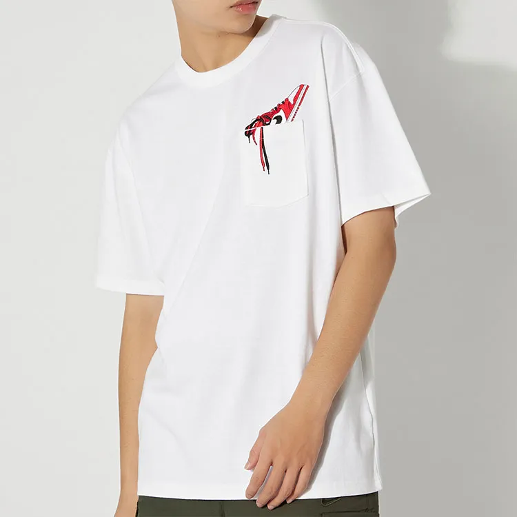 Jordan Set-in Sleeve T-Shirt Men's White-7
