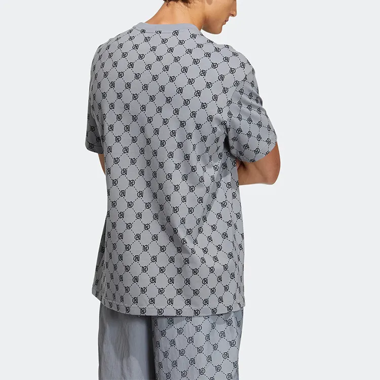 Adidas Neo T Shirt Men's Light Gray-2