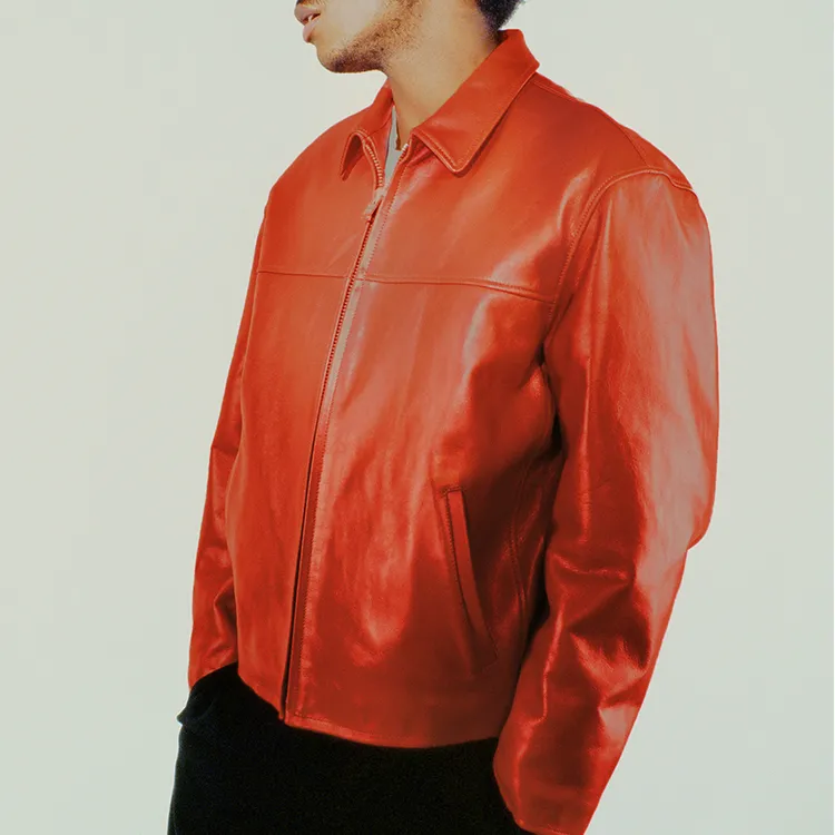 Supreme Yohji Yamamoto Leather Work Jacket-9