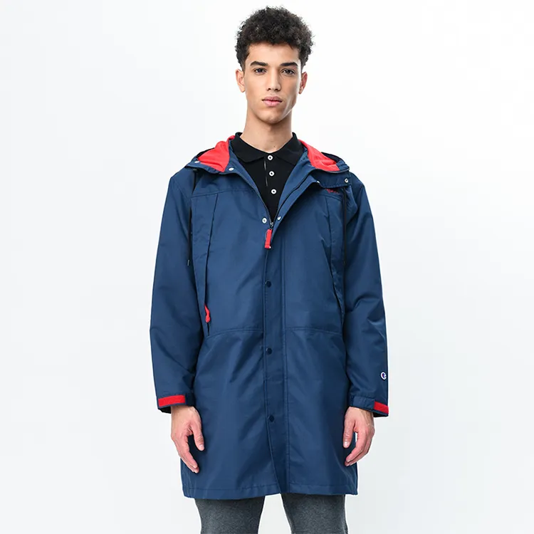 Champion Jacket Japan Version Unisex Navy Blue-2
