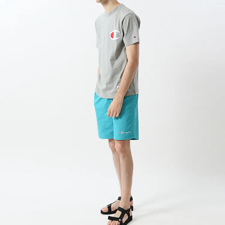 Champion T Shirt Japan Version Unisex Gray-2