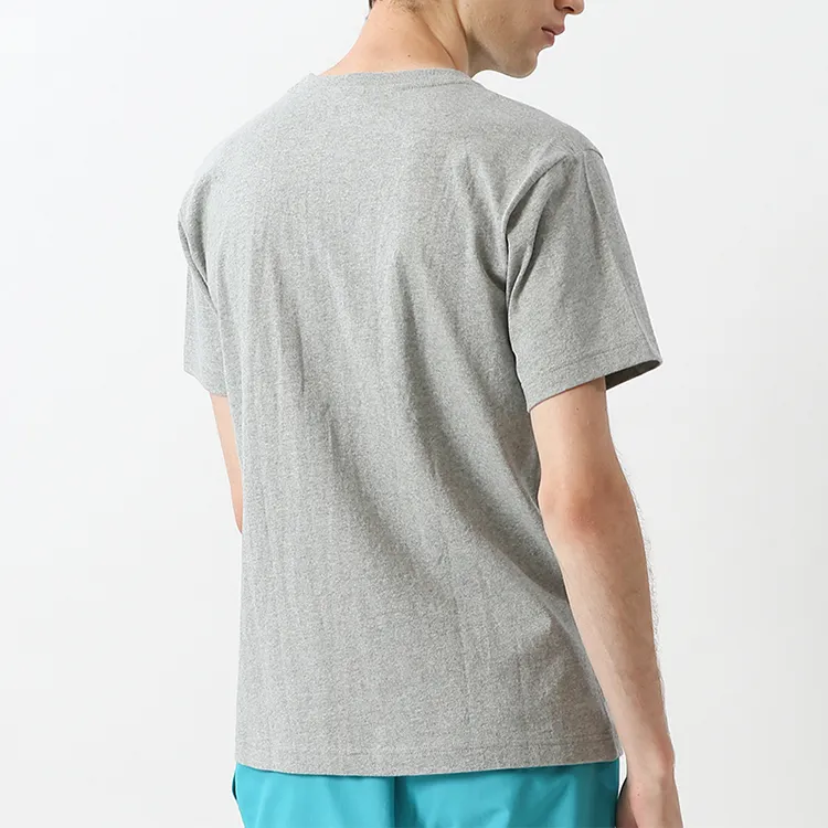 Champion T Shirt Japan Version Unisex Gray-5